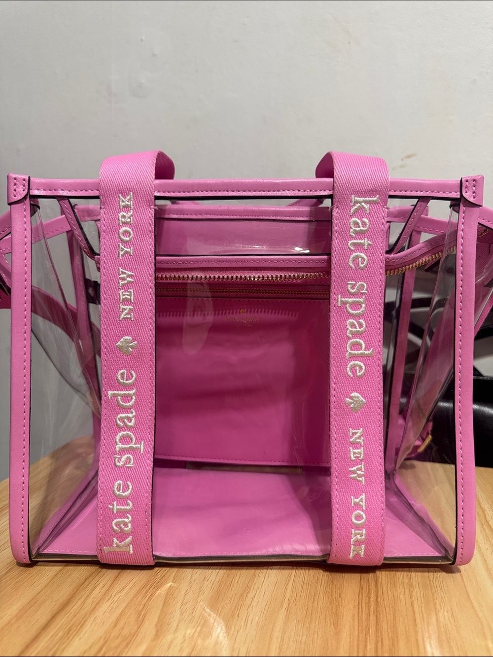 kate spade Kip clear small tote / crossbody - Picture 4 of 15